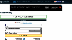 What Valor-uf.cl website looked like in 2015 (10 years ago)