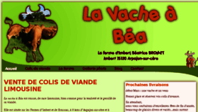 What Viande-salers.fr website looked like in 2016 (8 years ago)
