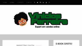 What Viniciosferreira.com.br website looked like in 2016 (8 years ago)