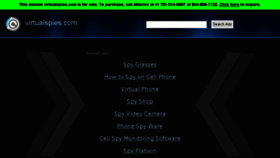 What Virtualspies.com website looked like in 2016 (8 years ago)