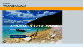 What Vacanzecroazia.eu website looked like in 2016 (8 years ago)