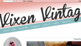 What Vixen-vintage.com website looked like in 2016 (8 years ago)