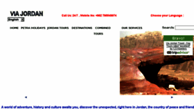 What Viajordan.com website looked like in 2016 (8 years ago)