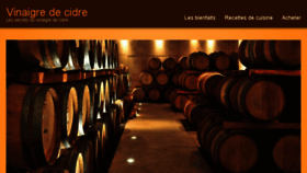 What Vinaigre-cidre.info website looked like in 2016 (8 years ago)