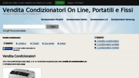 What Venditacondizionatori.com website looked like in 2016 (8 years ago)