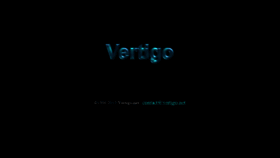 What Vertigo.net website looked like in 2016 (8 years ago)