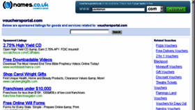 What Vouchersportal.com website looked like in 2016 (10 years ago)