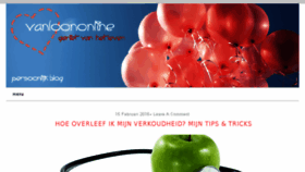 What Vanloononline.nl website looked like in 2016 (8 years ago)