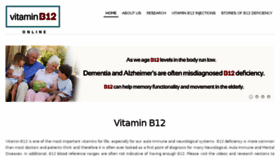 What Vitaminb12online.com website looked like in 2016 (8 years ago)