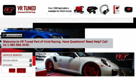What Vrtuned.com website looked like in 2016 (8 years ago)