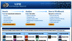 What Viprbrc.org website looked like in 2016 (8 years ago)