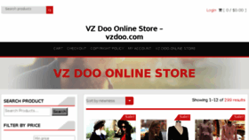 What Vzdoo.com website looked like in 2016 (8 years ago)