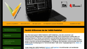 What Vielfalt-mediathek.de website looked like in 2016 (8 years ago)