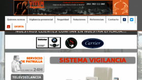 What Vitenseguridad.com website looked like in 2016 (8 years ago)