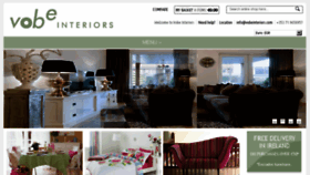 What Vobeinteriors.com website looked like in 2016 (8 years ago)