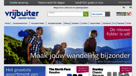 What Vrijbuiter.be website looked like in 2016 (8 years ago)