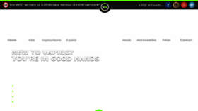 What Vapourwise.co.uk website looked like in 2016 (8 years ago)