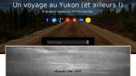 What Voyage-yukon.net website looked like in 2016 (8 years ago)
