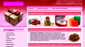 What Vendre-ses-cadeaux.fr website looked like in 2016 (8 years ago)