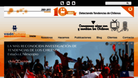 What Visionhumana.cl website looked like in 2016 (9 years ago)