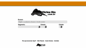 What Vitrinerio.com.br website looked like in 2016 (8 years ago)