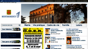 What Ville-montmorency.fr website looked like in 2016 (8 years ago)
