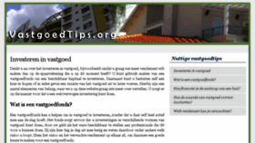 What Vastgoedtips.org website looked like in 2016 (8 years ago)