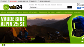 What Velo24.fr website looked like in 2016 (8 years ago)