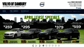 What Volvoofdanbury.com website looked like in 2016 (8 years ago)