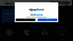 What Vip2phone.com website looked like in 2016 (8 years ago)