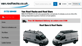 What Van.roofracks.co.uk website looked like in 2016 (8 years ago)