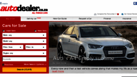 What Vehicletrader.co.za website looked like in 2016 (8 years ago)