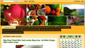 What Vietnamanchay.com website looked like in 2016 (9 years ago)