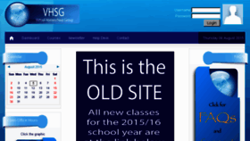 What Virtualhomeschoolgroup.com website looked like in 2016 (8 years ago)