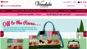 What Vendula.co.uk website looked like in 2016 (8 years ago)