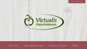What Victualis-naturheilpraxis.de website looked like in 2016 (8 years ago)