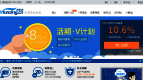 What Vfunding.cn website looked like in 2016 (7 years ago)