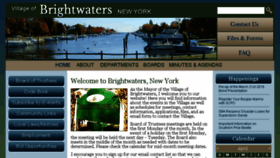 What Villageofbrightwaters.com website looked like in 2016 (8 years ago)
