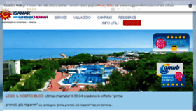 What Villaggioisamar.com website looked like in 2016 (8 years ago)
