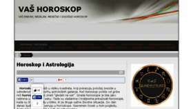 What Vashoroskop.com website looked like in 2016 (7 years ago)