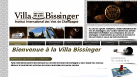 What Villabissinger.com website looked like in 2016 (8 years ago)