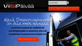 What Viisipaivaa.fi website looked like in 2016 (8 years ago)