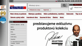 What Vasekuchyne.sk website looked like in 2016 (8 years ago)
