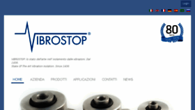 What Vibrostop.it website looked like in 2016 (8 years ago)
