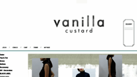 What Vanillacustard.co.kr website looked like in 2016 (7 years ago)