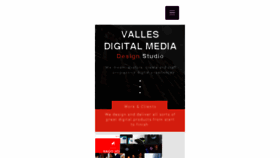 What Vallesdigitalmedia.com website looked like in 2016 (8 years ago)
