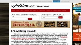 What Vylustime.cz website looked like in 2016 (8 years ago)