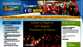 What Ville-saint-benoit.fr website looked like in 2016 (8 years ago)