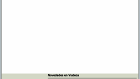 What Viateca.com website looked like in 2016 (7 years ago)