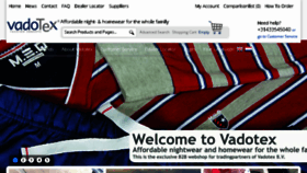 What Vadotex.biz website looked like in 2016 (7 years ago)